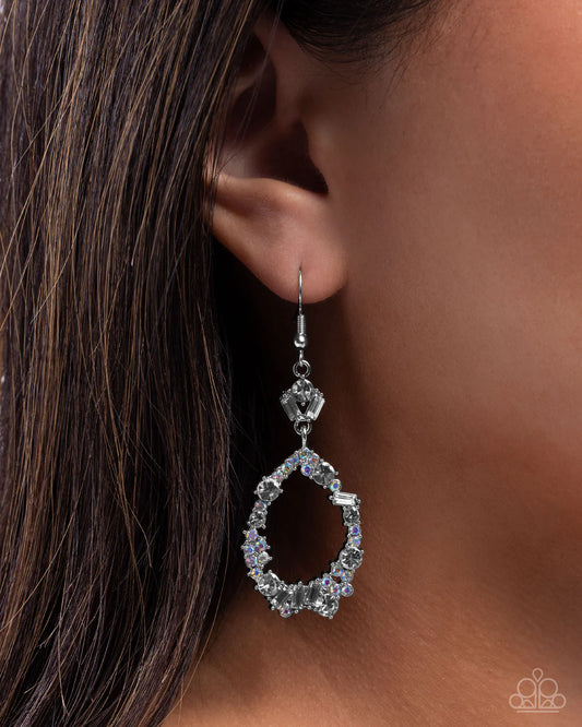 Poppin Pizzazz - White ♥ Earrings