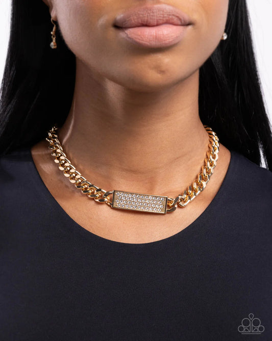 Rockstar Radiance - Gold ♥ Necklace
