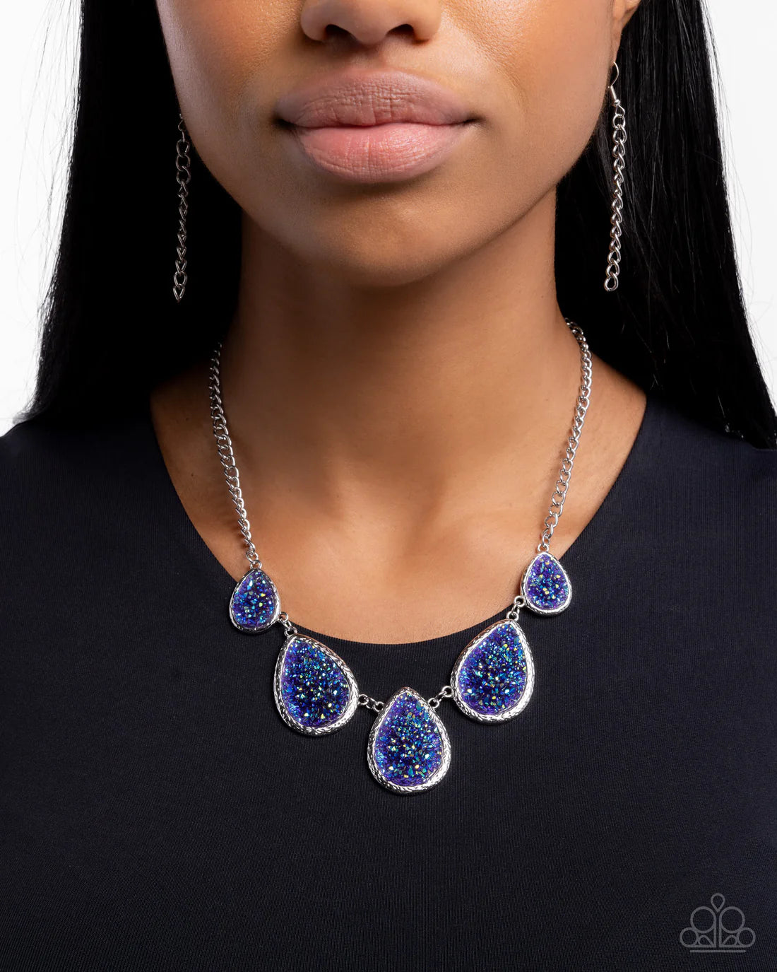 Geode Gamut - Necklace ♥ Necklace