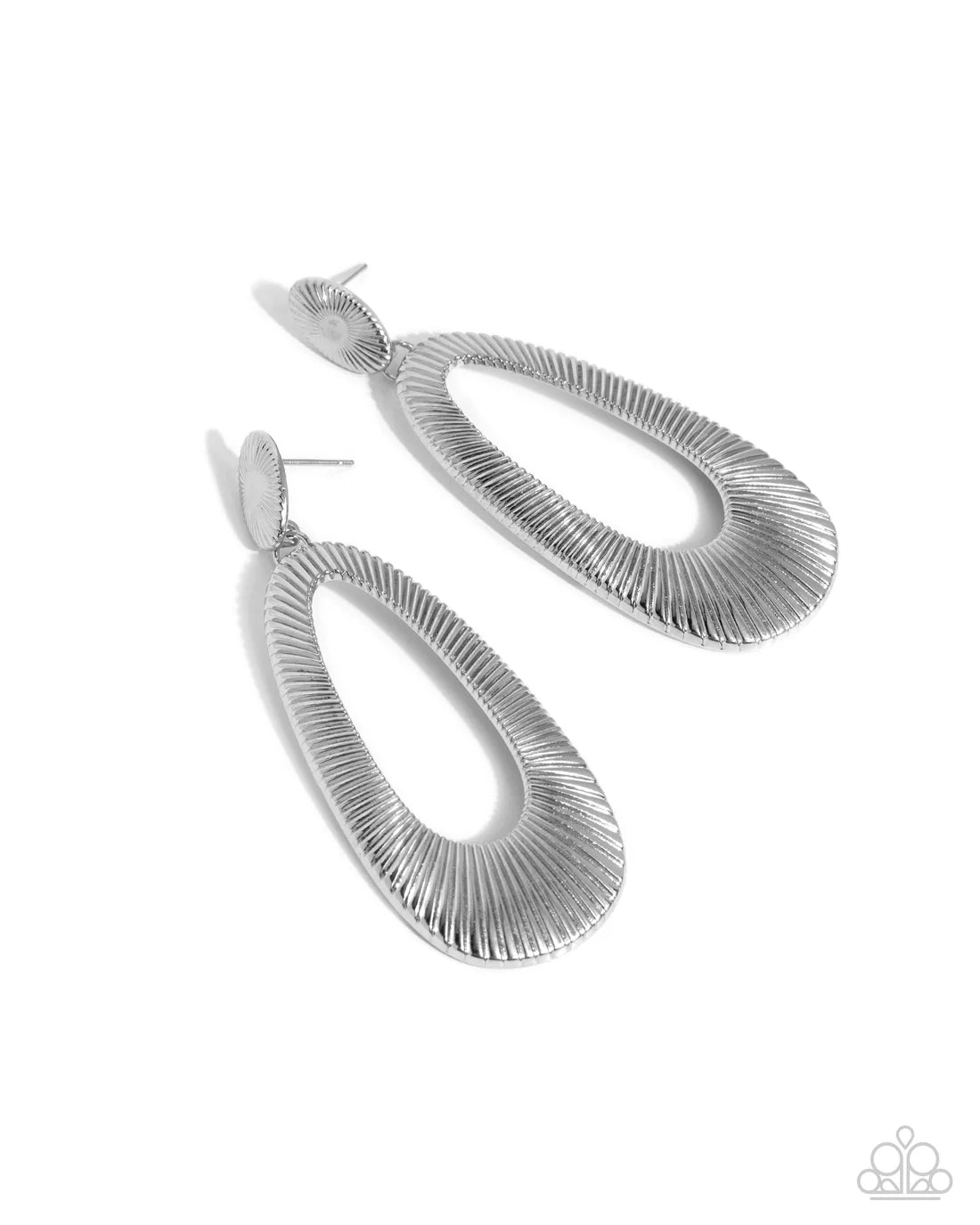 Princess Potential - Silver ♥ Post Earrings