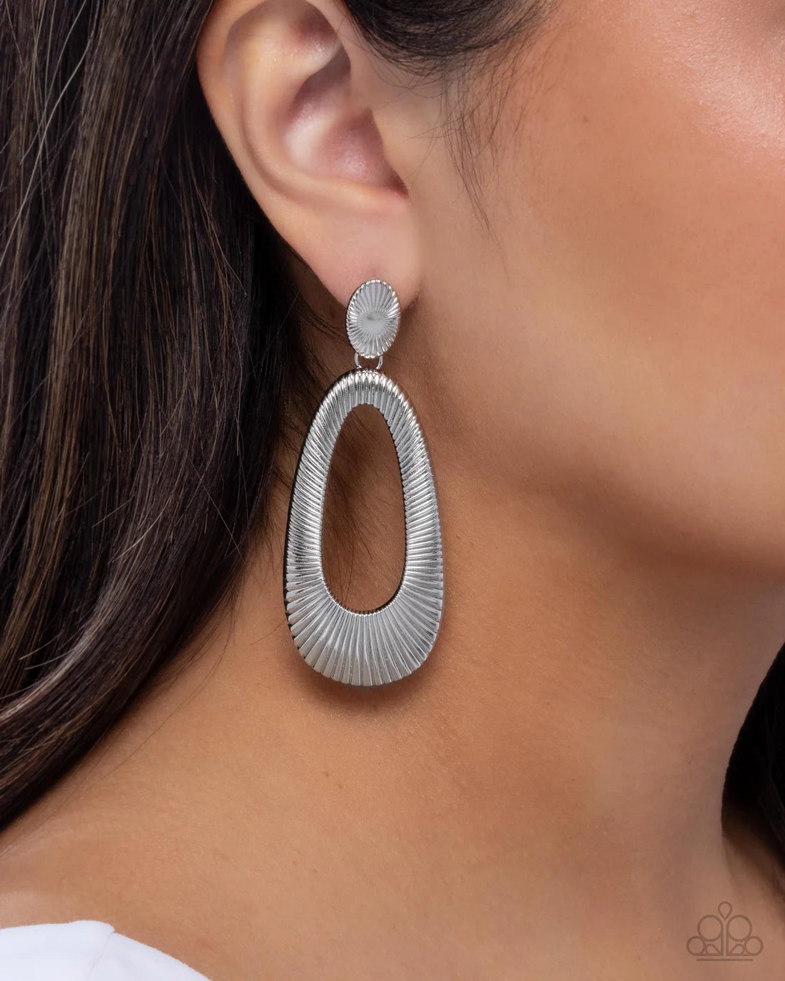 Princess Potential - Silver ♥ Post Earrings