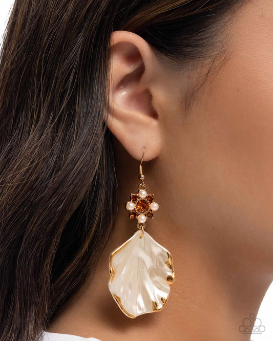 Coastal Candidate - Brown ♥ Earrings