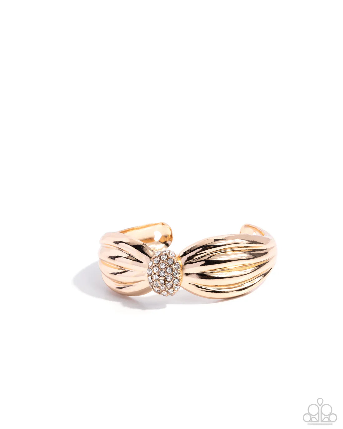 Blingy Breadth - Gold ♥ Bracelet