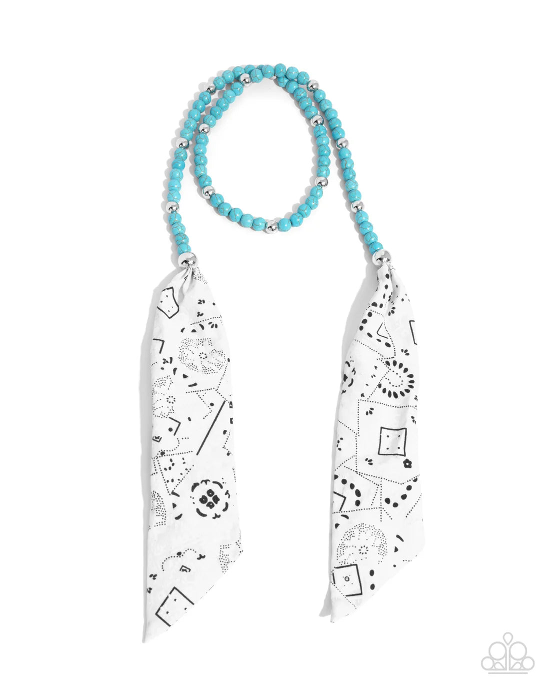Bandana Ballad - Blue ♥ Necklace