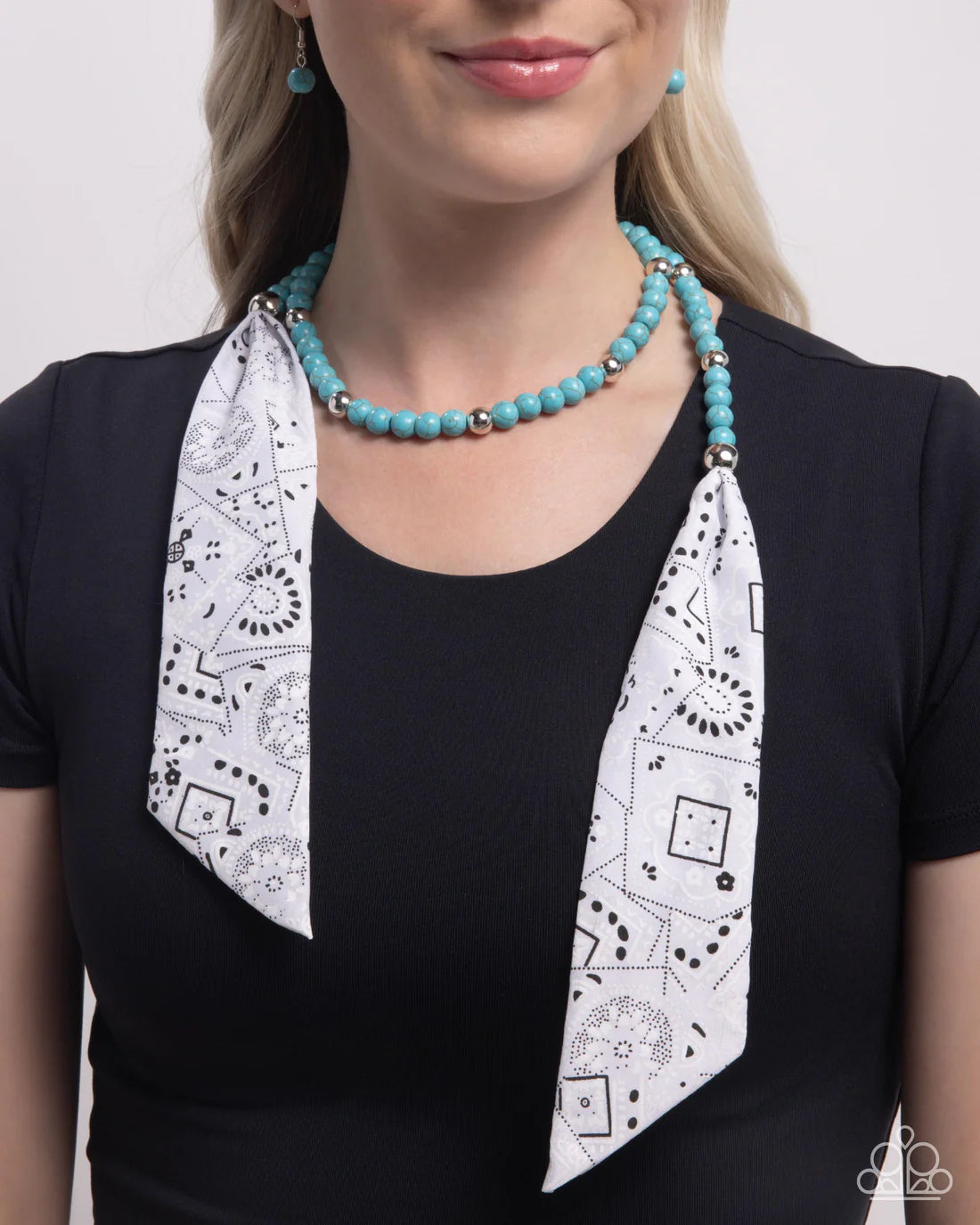 Bandana Ballad - Blue ♥ Necklace