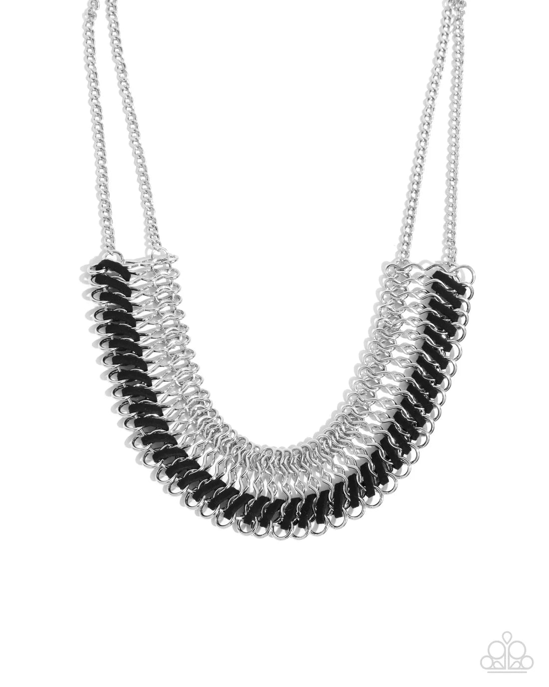 Commanding Connections - Black ♥ Necklace