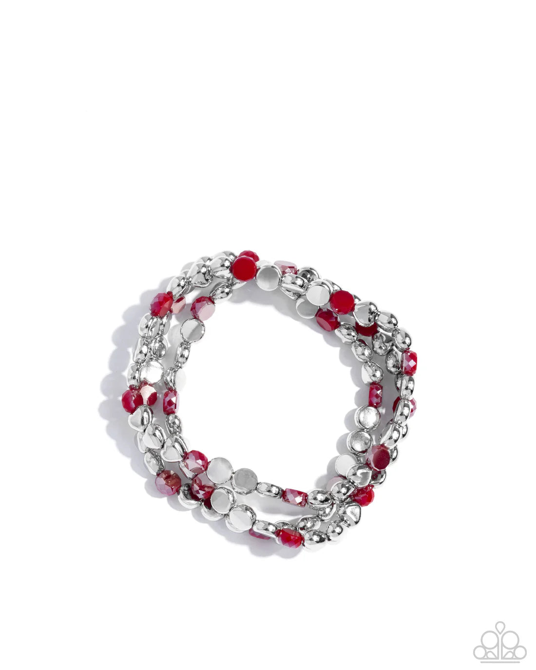 Instant Shimmer - Red ♥ Bracelet