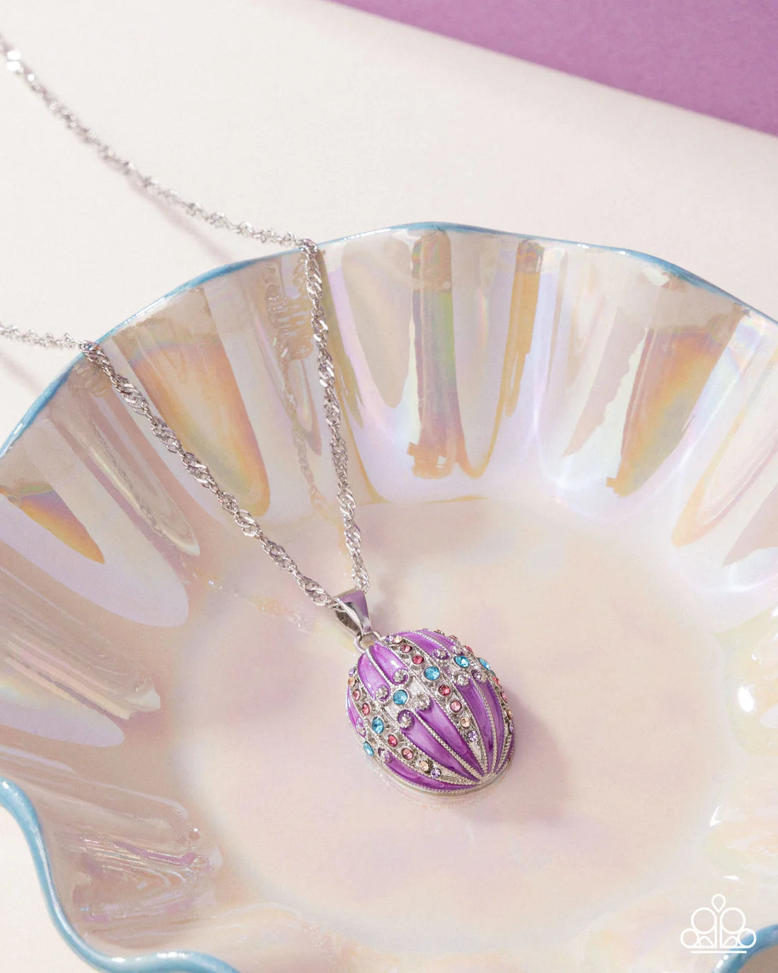 Fabergé Flair - Purple ♥ Necklace