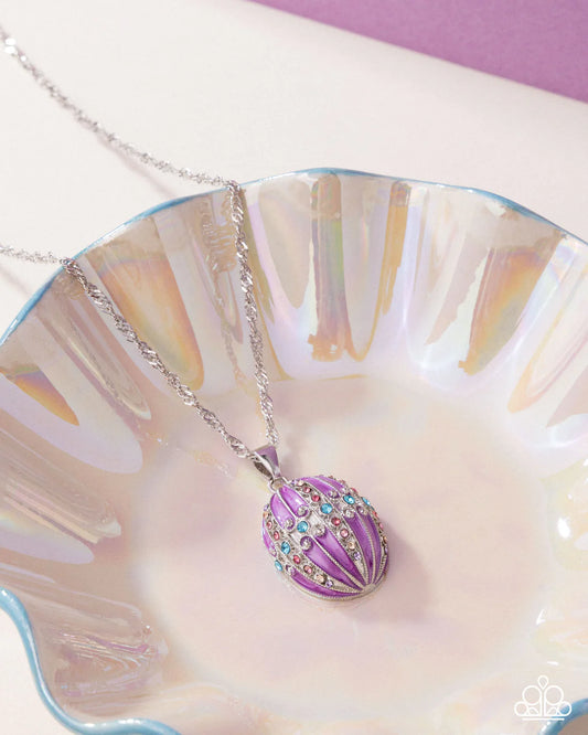 Fabergé Flair - Purple ♥ Necklace