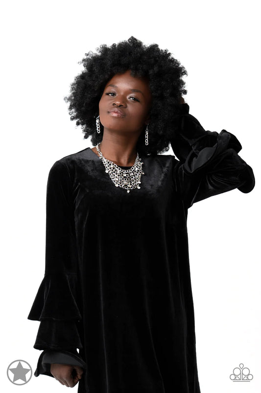 ♥ Fishing for Compliments - Silver ♥ Necklace