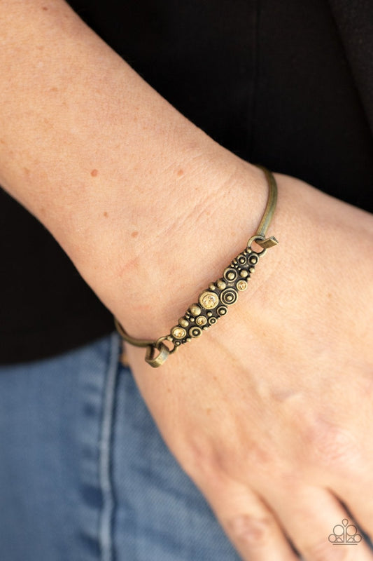 Bubbling Whimsy - Brass ♥ Bracelet