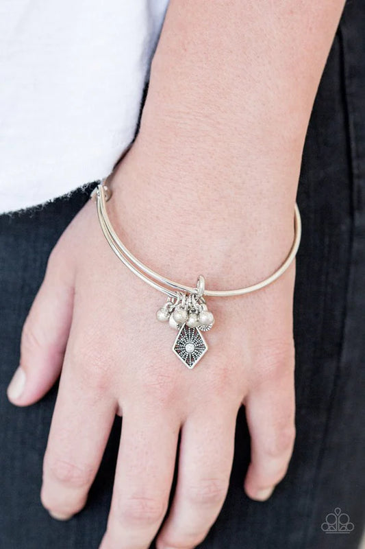 Treasure Charms - White ♥ Bracelet