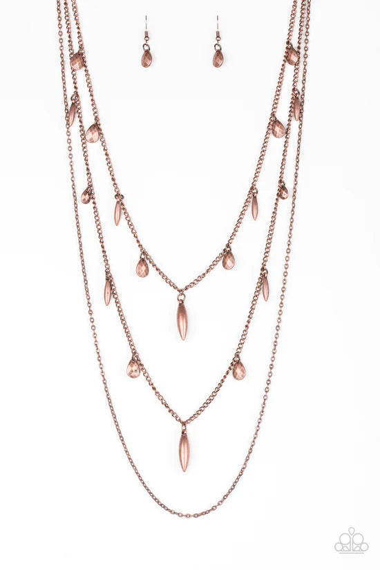 Bravo Bravado - Copper ♥ Necklace