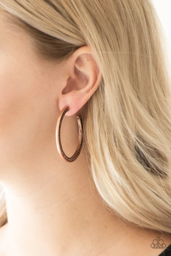 This Is My Tribe - Copper ♥ Earrings