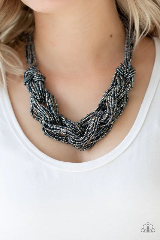 City Catwalk - Blue ♥ Necklace