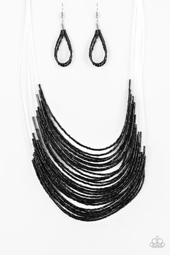 Catwalk Queen - Black ♥ Necklace