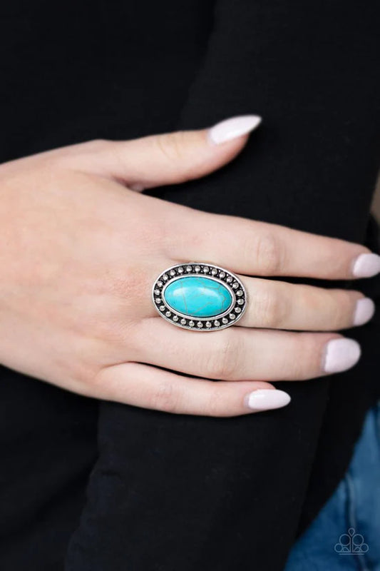 Desert Heat - Blue ♥ Ring