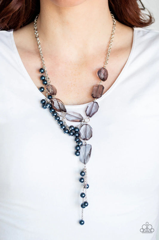 Prismatic Princess Blue Necklace