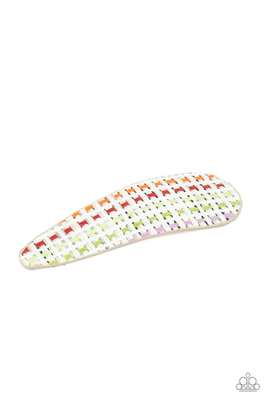 Cant HAIR Myself Think - White ♥ Hair Clip