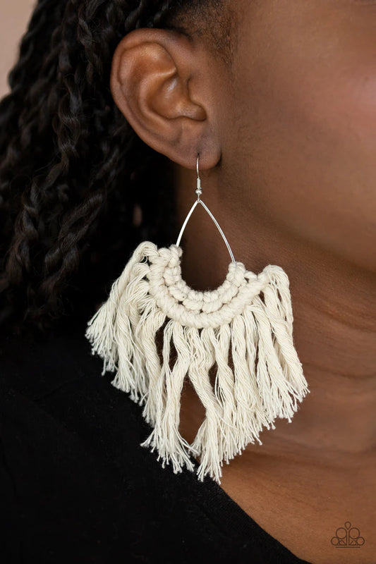 Wanna Piece Of Macrame - White