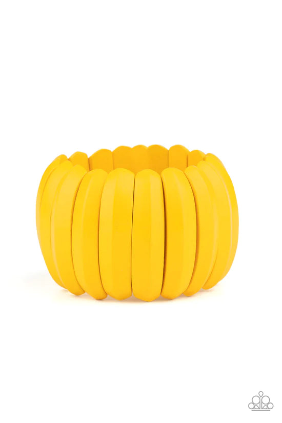 Colorfully Congo - Yellow ♥ Bracelet