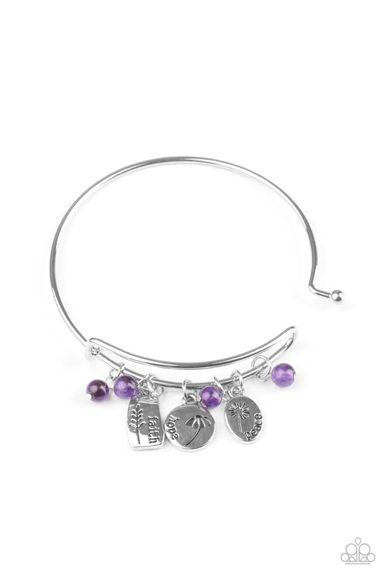 GROWING Strong - Purple ♥ Bracelet