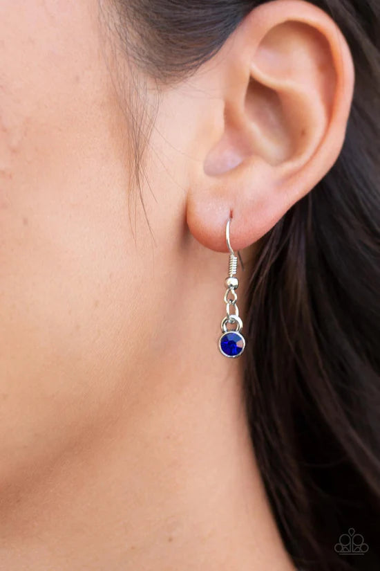 Star-Spangled Sass - Blue ♥ Necklace