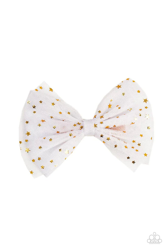 Twinkly Tulle - White ♥ Hair Clip