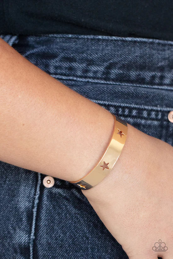 American Girl Glamour - Gold ♥ Bracelet