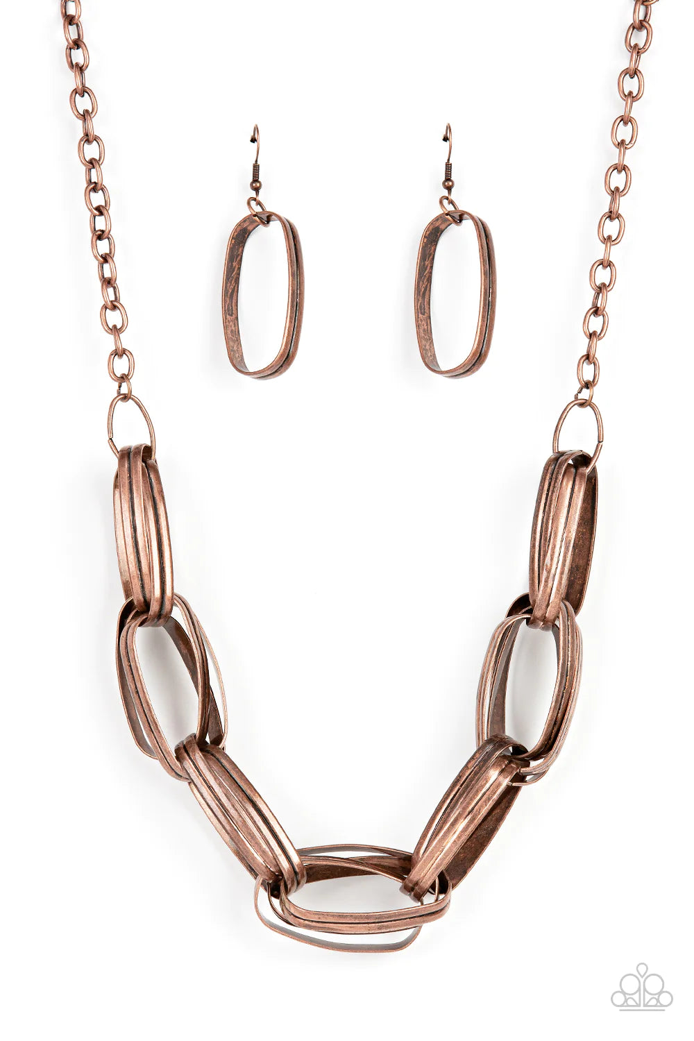 Fiercely Flexing - Copper ♥ Necklace