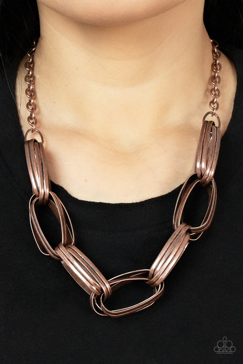 Fiercely Flexing - Copper ♥ Necklace