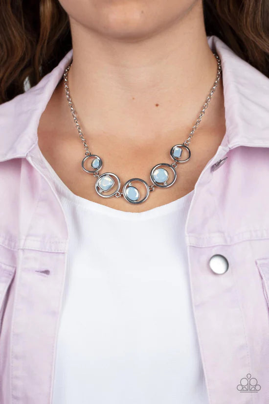 Big Night Out - White ♥ Necklace