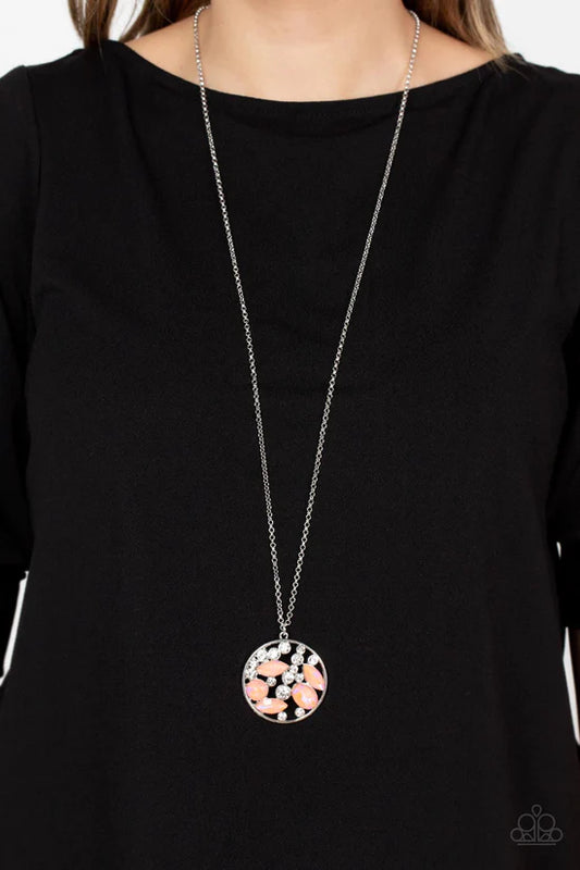 Iridescently Influential - Orange ♥ Necklace