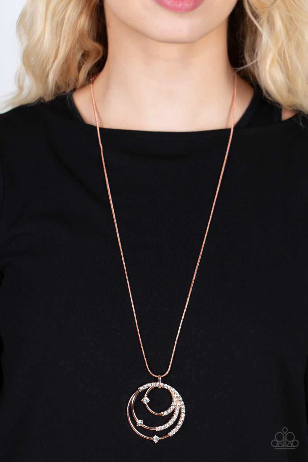 Ecliptic Elegance - Copper ♥ Necklace