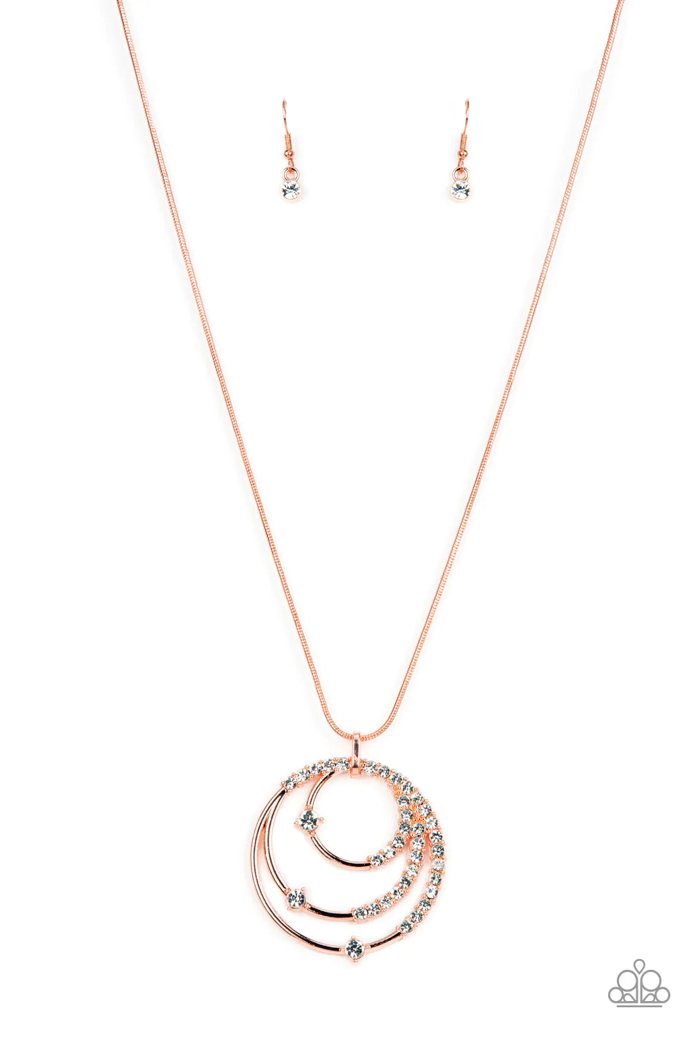 Ecliptic Elegance - Copper ♥ Necklace