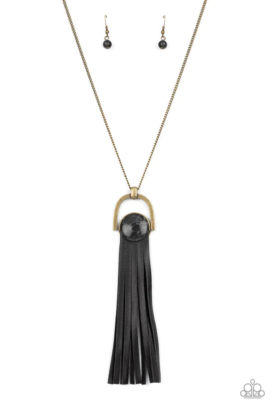 Winslow Wanderer - Brass ♥ Necklace