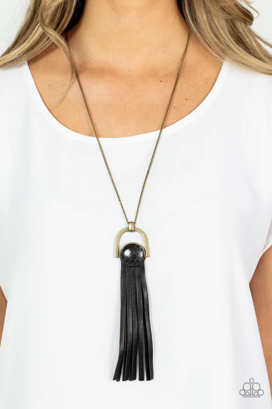 Winslow Wanderer - Brass ♥ Necklace