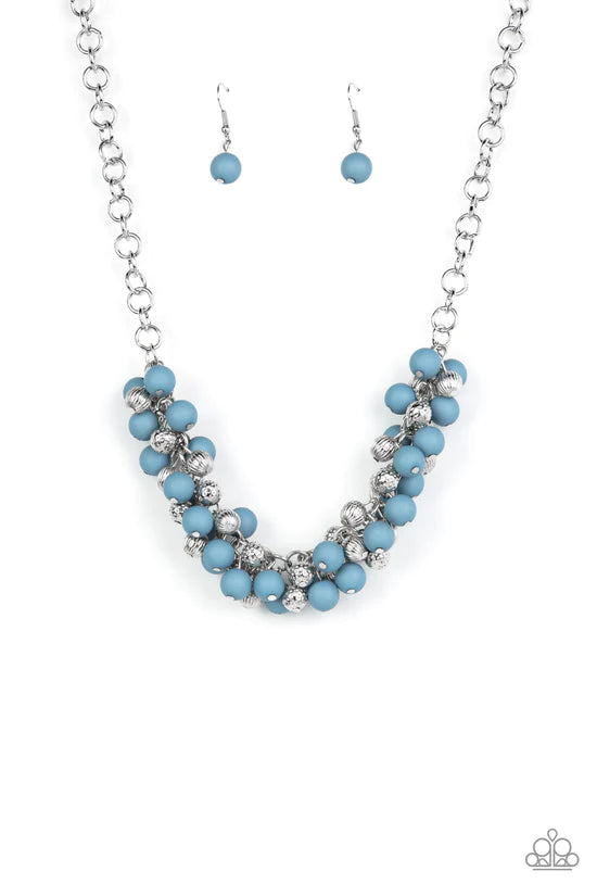 Party Procession - Blue ♥ Necklace