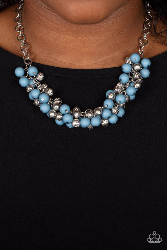 Party Procession - Blue ♥ Necklace
