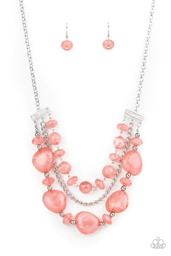 Oceanside Service - Pink ♥ Necklace