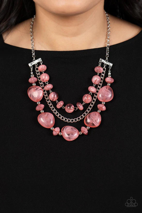 Oceanside Service - Pink ♥ Necklace