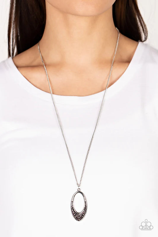 Dip Into Dazzle - Purple ♥ Necklace