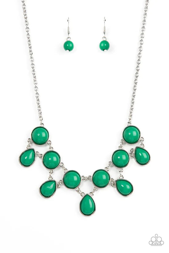 Very Valley Girl - Green ♥ Necklace