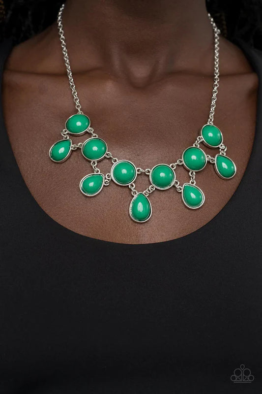 Very Valley Girl - Green ♥ Necklace