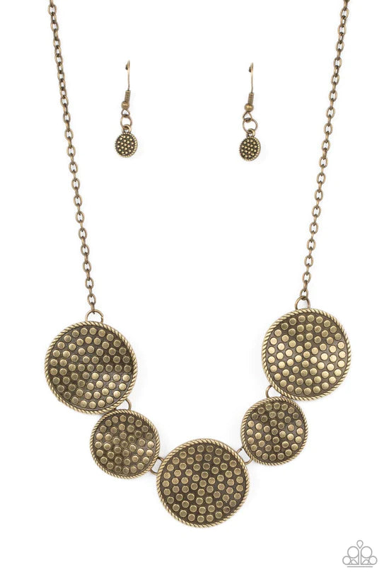 Self DISC-overy - Brass ♥ Necklace