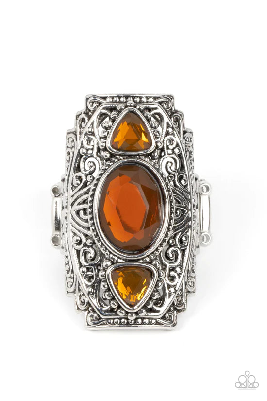 Castle Terrace - Brown ♥ Ring