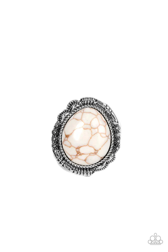 Salt of the Earth - White ♥ Ring