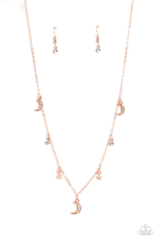 Lunar Lagoon - Copper ♥ Necklace