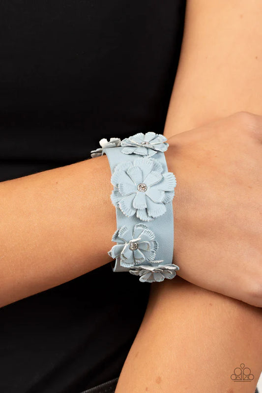 What Do You Pro-POSIES - Blue ♥ Bracelet