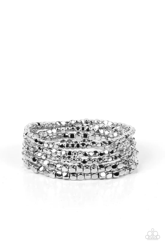 Right on CUBE - Silver ♥ Bracelet